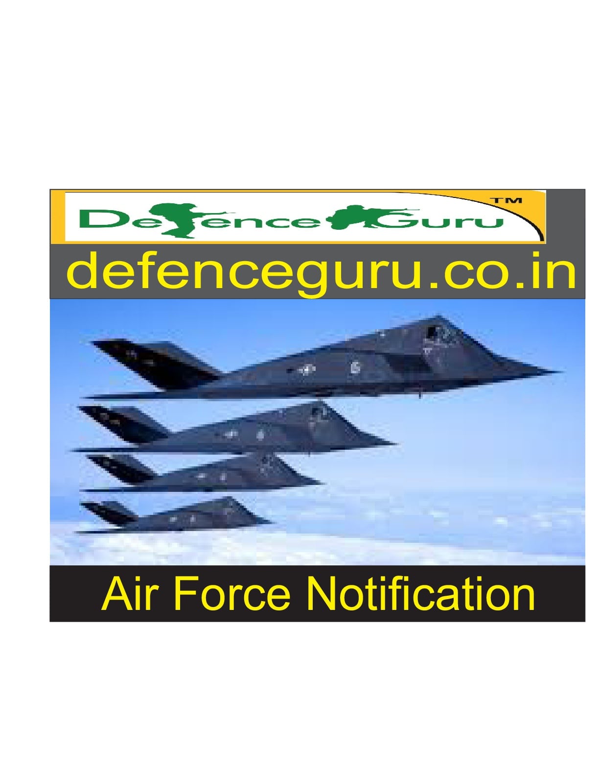 Notification for Airforce